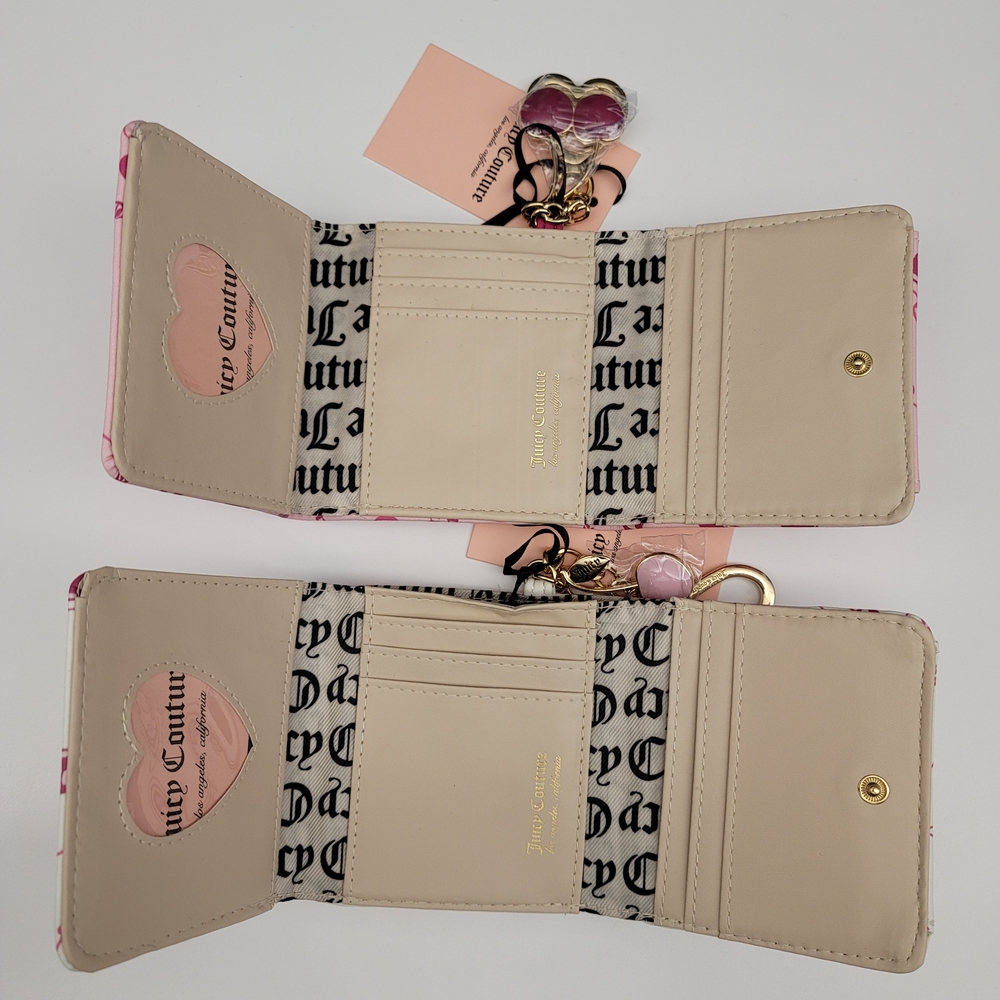 Juicy Couture Pink and White Cherry On Top wallet set - Picture 8 of 8